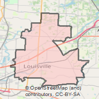 ♡ ZIP Code 44641 - Louisville, Ohio | Map, Demographics, Income