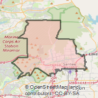 Santee, California (CA 92071) profile: population, maps, real